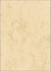 Sigel designpapier - a4 - marmer beige - 200 grams - 50 vel - si-dp397