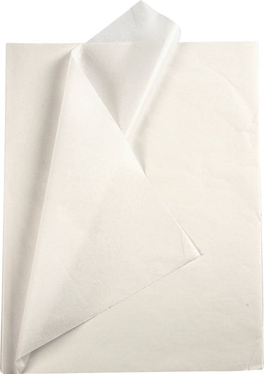 Creativ company tissuepapier - zijdepapier - crepepapier - vloeipapier - wit - verpakken - decoreren - knutselen - 50x70 cm - 14 gram - 10 vellen