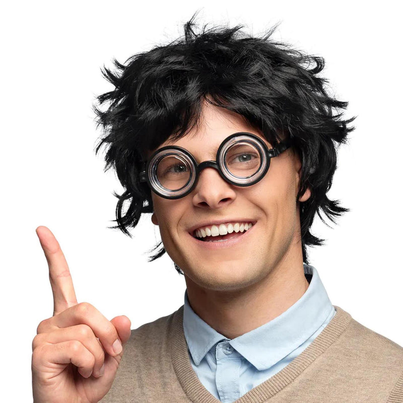 Afbeelding laden in galerijviewer, Boland pruik nerd pruik nerd feestartikel
