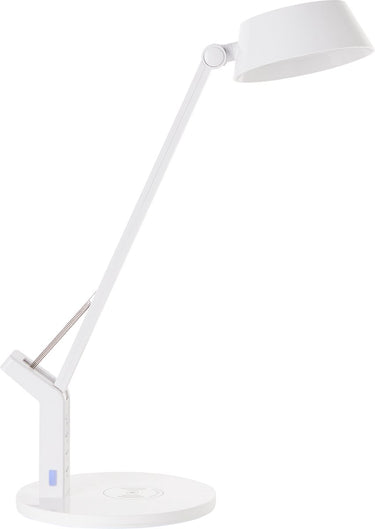 Brilliant kaila - bureaulamp - led 8w geïntegreerd - draadloos oplaadstation - kleurkeuze 3000-6000k - wit