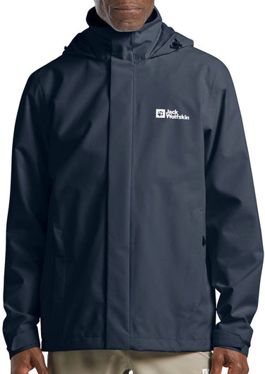 Jack wolfskin trailtime 2l jas heren - maat m