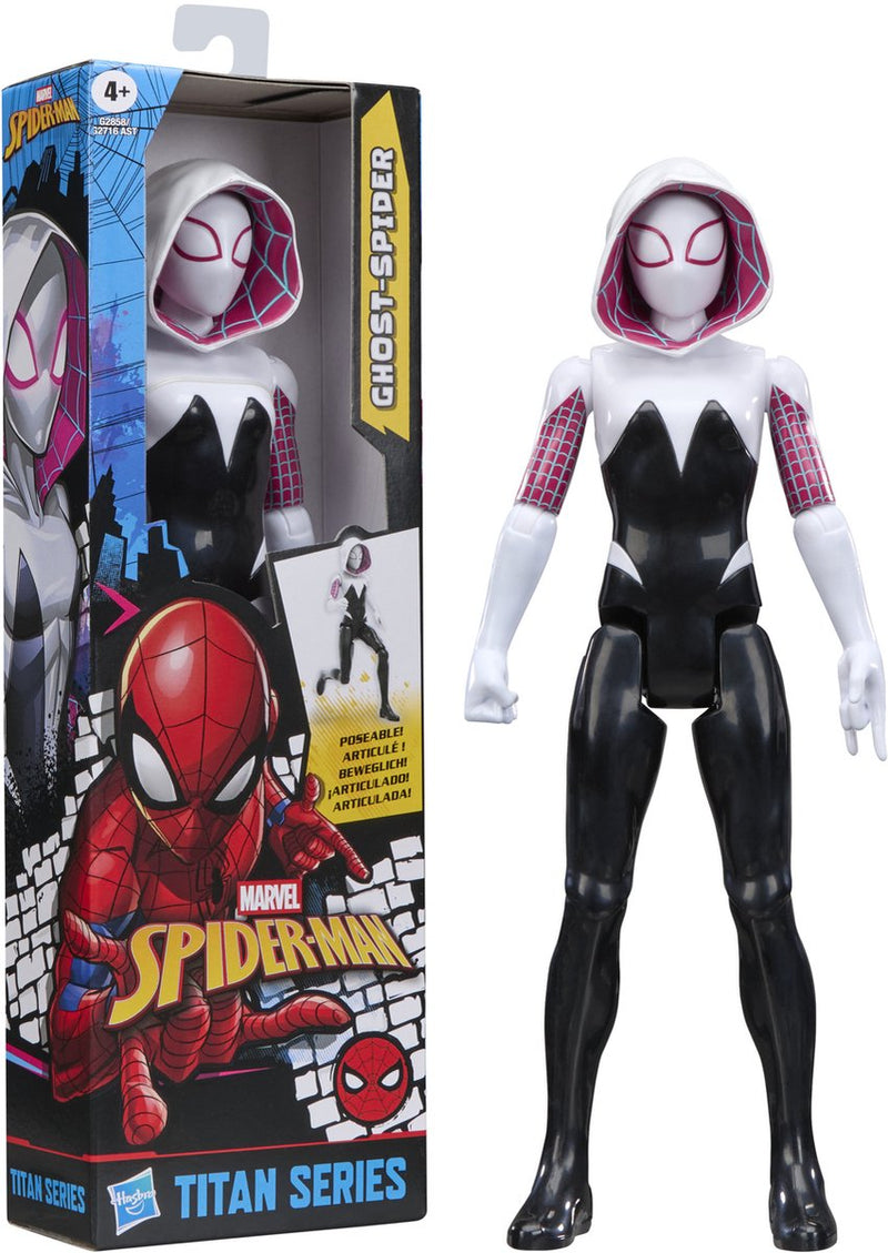 Afbeelding laden in galerijviewer, Marvel spiderman ghost spider titan hero speelfiguur

