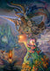 Grafika puzzel josephine wall - my lady unicorn - 2000 stukjes fantasie.