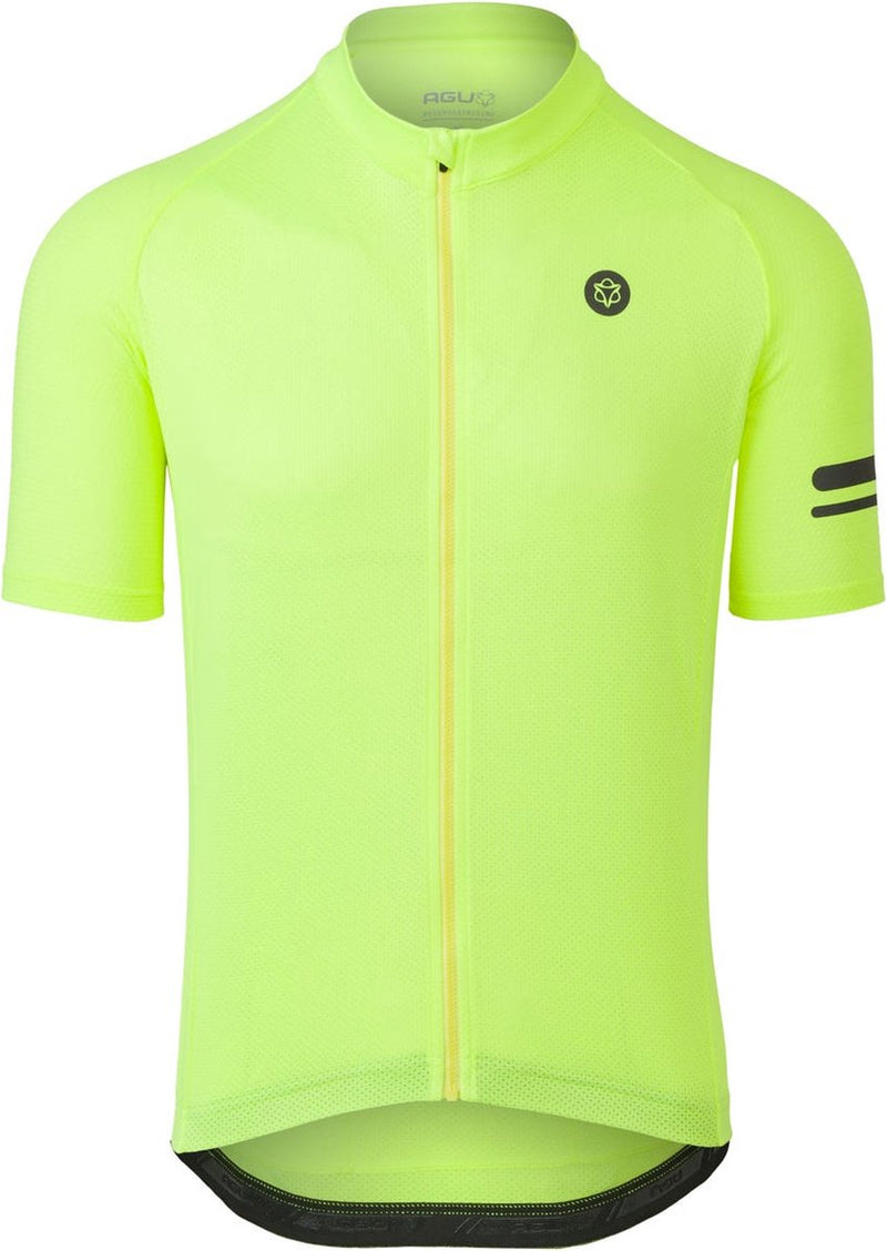 Afbeelding laden in galerijviewer, Agu core fietsshirt ss essential heren yellow neon
