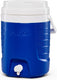 Igloo sport 2 gallon - kleine drankdispenser - 7,6 liter - blauw
