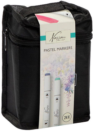 Creative craft group nassau pastel markers - 24st.