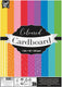 Creative craft group gekleurd karton a4 papier 220gsm 72 vellen knutselen.