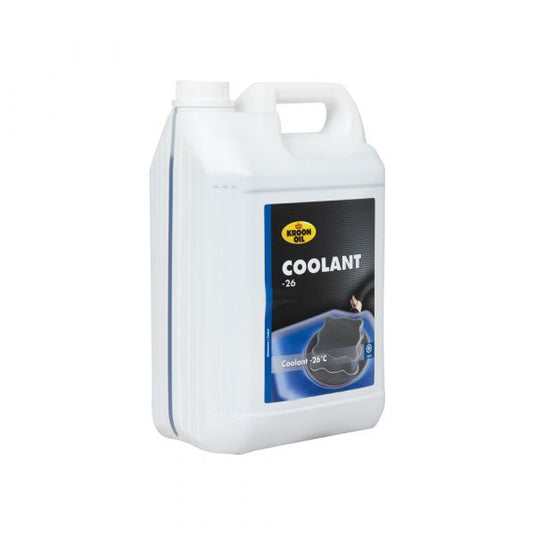 Kroon-oil coolant - koelvloeistof - bescherming tot -26 °c - 5 liter - neutraal