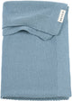 Meyco baby mini relief wiegdeken - jeans blue - 75x100cm - 1.0 tog