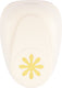 Vaessen creative pons - figuurpons - madeliefje - 7,6 x 7,6 cm