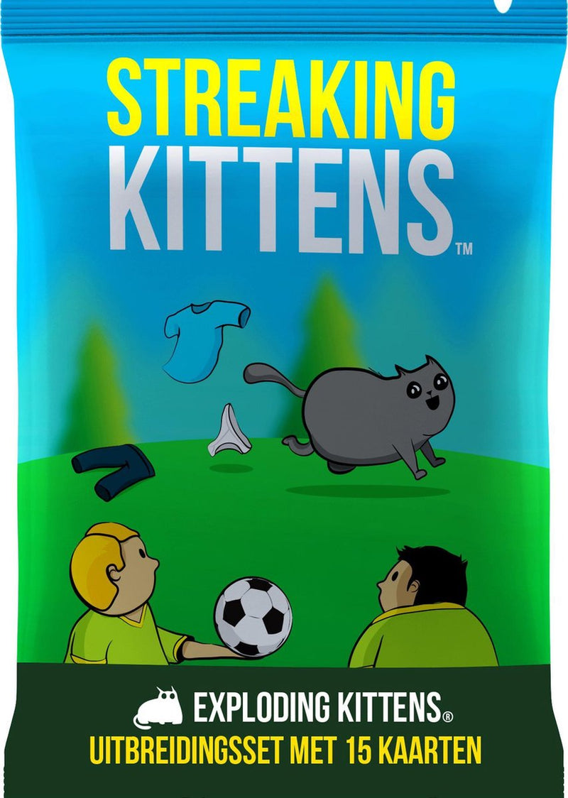 Afbeelding laden in galerijviewer, Exploding kittens streaking kittens kaartspel
