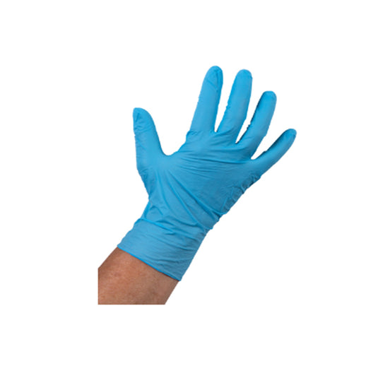 Comfort handschoen nitril blauw ongepoederd l (100 stuks)