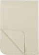 Meyco baby uni ledikant deken - geweven - sand - 100x150cm - 1.0 tog