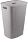 Curver softex wasmand met deksel 56l taupe 42x31,6x60cm