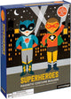 Petit collage magnetische speelset - superhelden dress-up