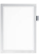 Durable duraframe magnetisch kader note a4, zilver