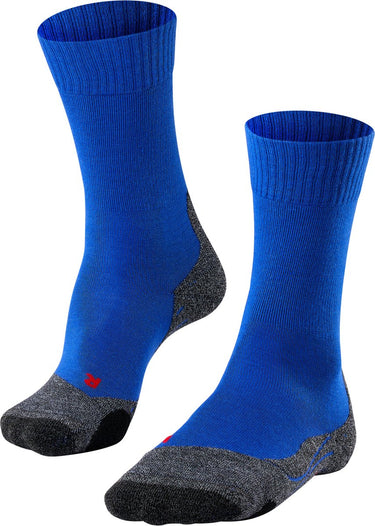 Falke tk2 anti-blaar dik wol functioneel materiaal wandelsokken heren blauw - maat 44-45