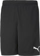 Puma teamrise training shorts heren sportbroek - black- white l