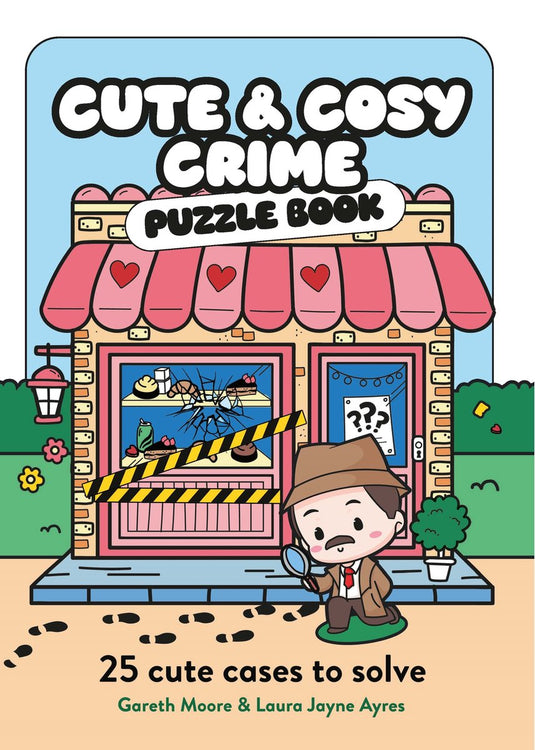 Cute and cosy crime puzzle book