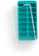 Lékué ijsblokjesvorm met deksel - rechthoek - turquoise