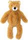 Happy horse leeuw louah flatstyle knuffel 23 cm - bruin - baby knuffel