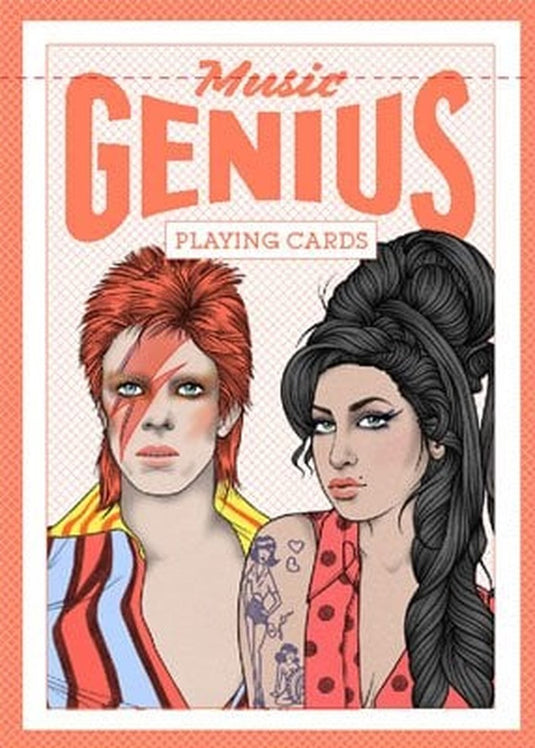Genius music playing cards
