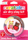 Ooly - creatibles - mini air dry clay kit - lovely bear bff's - 4 kleikleuren
