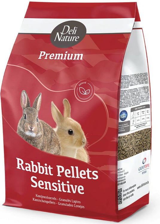 Deli nature premium konijnenkorrels sensitive 4 kg