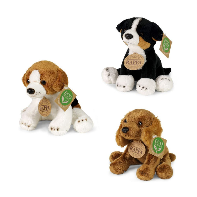 Afbeelding laden in galerijviewer, Pluche honden assorti 14cm eco-vriendeli
