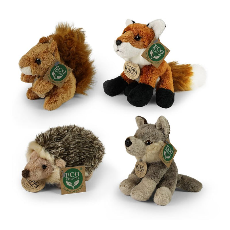 Afbeelding laden in galerijviewer, Pluche bosdieren assorti 15 cm eco-vrien
