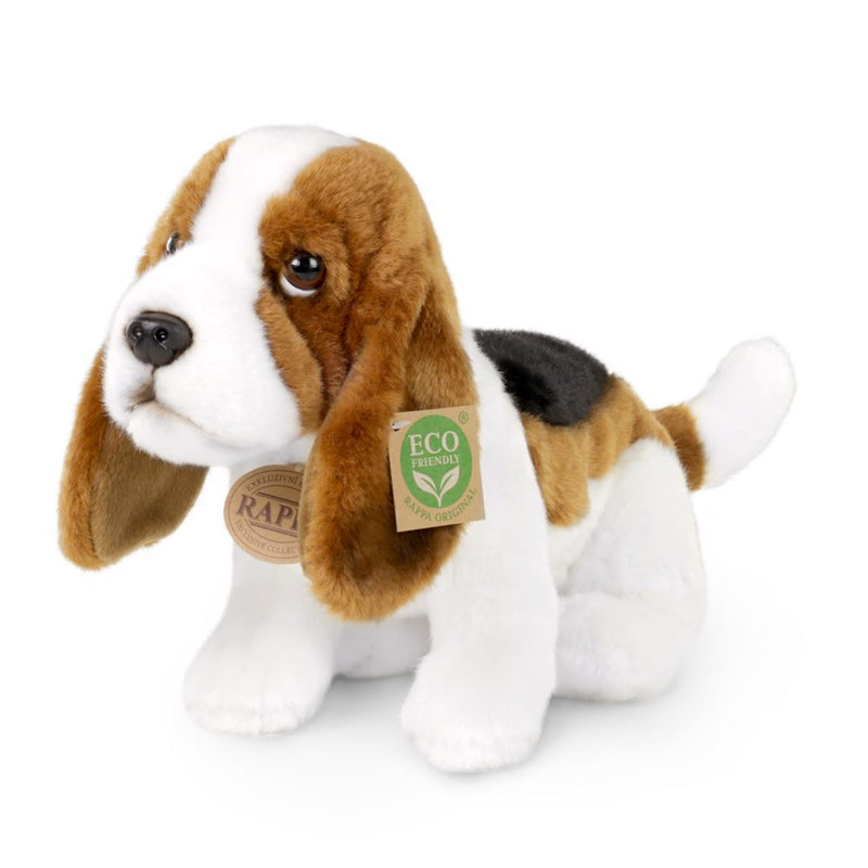 Afbeelding laden in galerijviewer, Pluche basset 32 cm eco-vriendelijk
