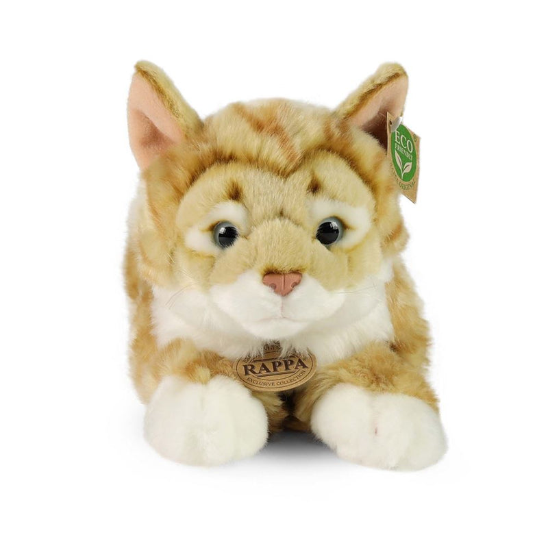 Afbeelding laden in galerijviewer, Pluche rood gestreepte kat 40 cm eco-fri

