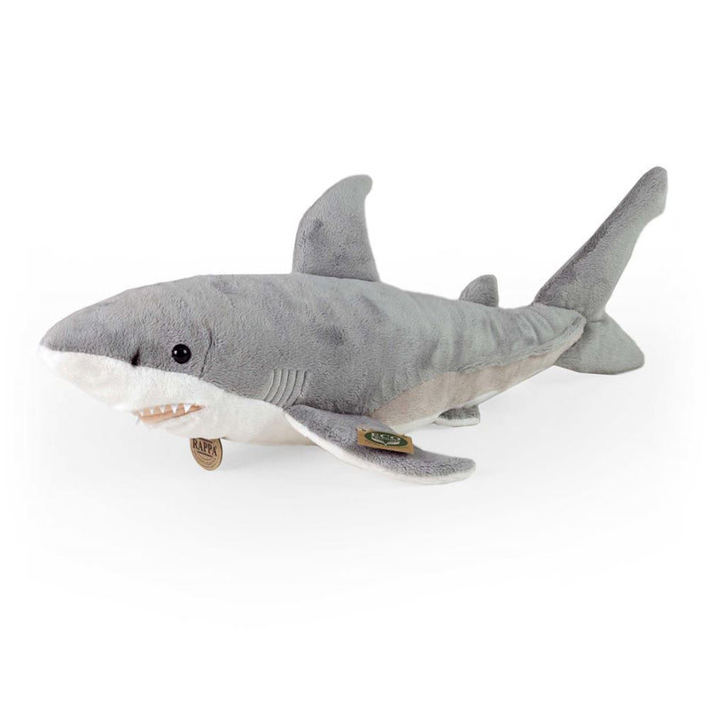 Afbeelding laden in galerijviewer, Pluche witte haai 51 cm eco-friendly
