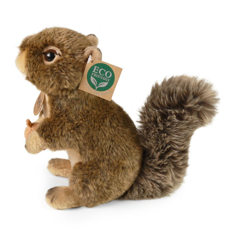 Afbeelding laden in galerijviewer, Pluche eekhoorn met eike 20 cm eco-vrien
