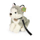 Pluche husky hond 28 cm eco-vriendelijk | 2 stuks