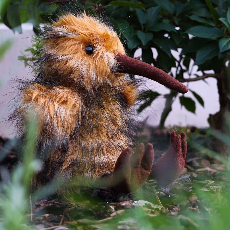 Afbeelding laden in galerijviewer, Pluche vogel kiwi 23 cm eco-vriendelijk
