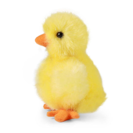 Pluche knuffelkuik 10 cm eco-vriendelijk