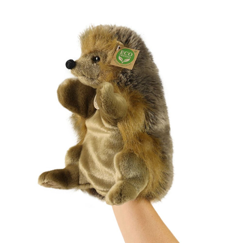 Afbeelding laden in galerijviewer, Pluche egel handpop 25 cm eco
