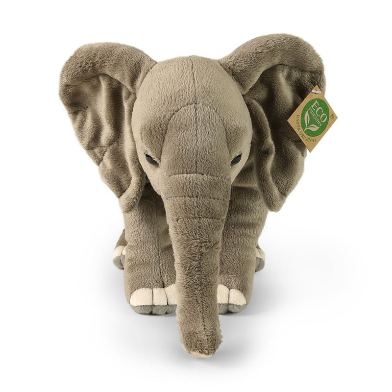 Afbeelding laden in galerijviewer, Pluche afr olifant 28 cm eco-vriendelijk | 2 stuks
