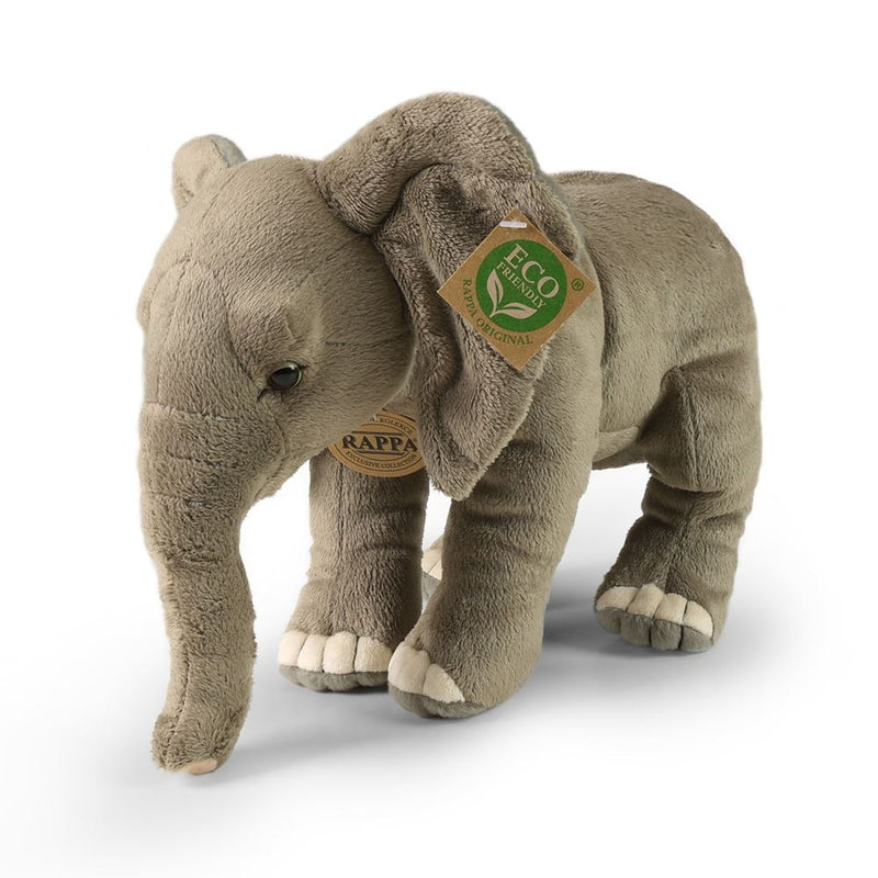 Afbeelding laden in galerijviewer, Pluche afr olifant 28 cm eco-vriendelijk | 2 stuks
