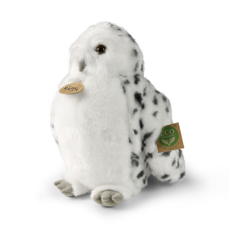 Afbeelding laden in galerijviewer, Pluche witte uil 28 cm eco-vriendelijk

