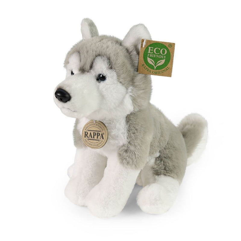 Afbeelding laden in galerijviewer, Pluche husky 23 cm eco-friendly soft
