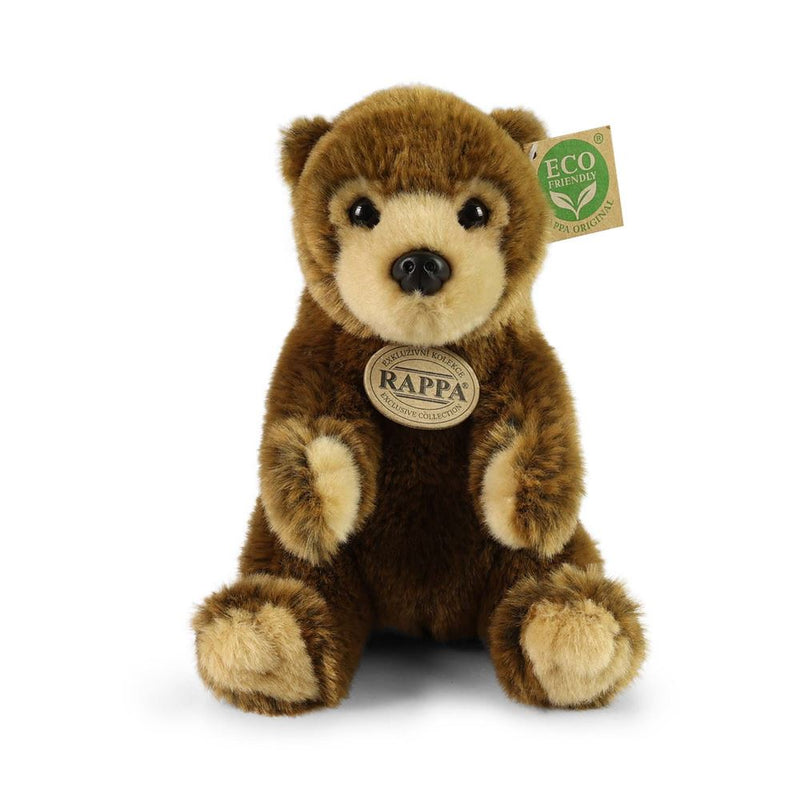 Afbeelding laden in galerijviewer, Pluche bruine beer 19 cm eco-friendly
