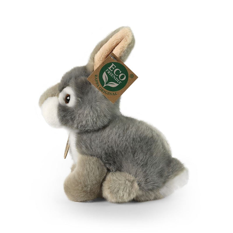 Afbeelding laden in galerijviewer, Pluche grijs konijn 16 cm eco-vriendelij
