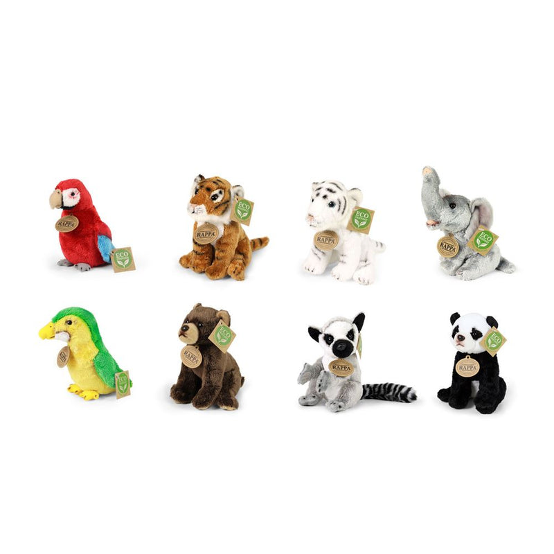 Afbeelding laden in galerijviewer, Pluche exotische mix asst. 15cm eco-vrie
