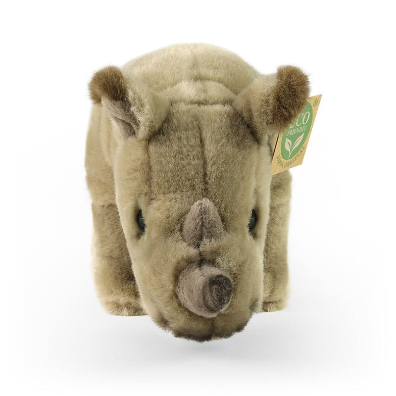 Afbeelding laden in galerijviewer, Pluche neushoorn 23 cm eco-friendly
