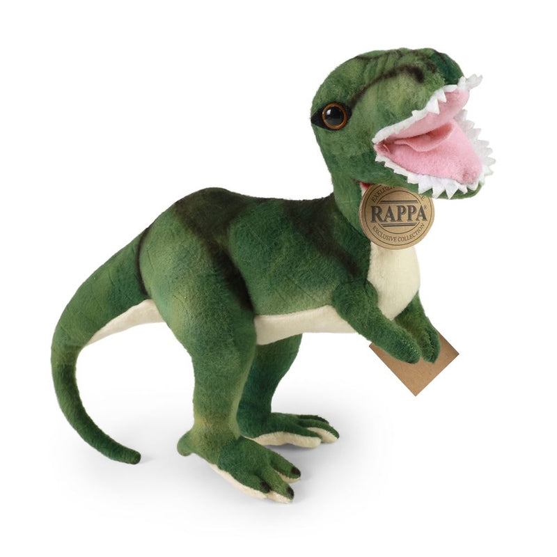 Afbeelding laden in galerijviewer, Pluche dinosaurus t-rex 26cm eco-vriende
