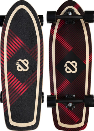 Nijdam cruiser longboard kick tail 32 - wicker weaver