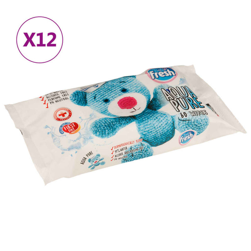 Afbeelding laden in galerijviewer, Vidaxl babydoekjes 12 pakken 720 doekjes
