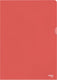 Esselte standaard zichtmap a4 - 0,11mm pp folie - 100 stuks - rood